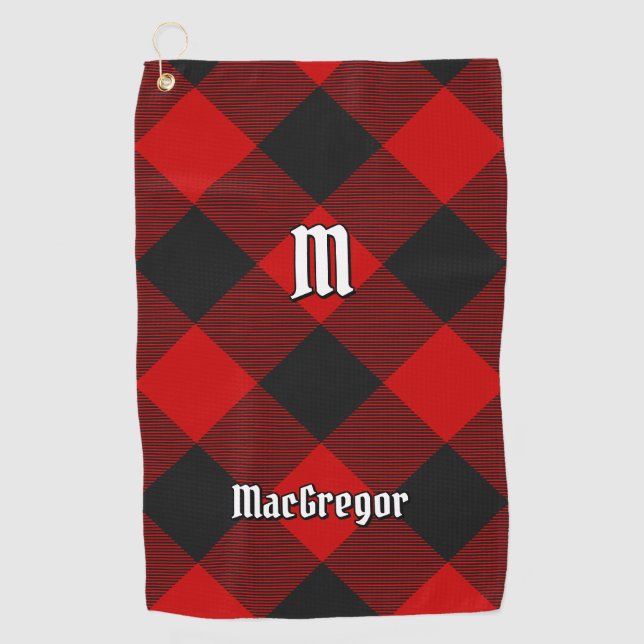 MacGregor Rob Roy Tartan Golf Towel Golfhandtuch (Vorderseite)
