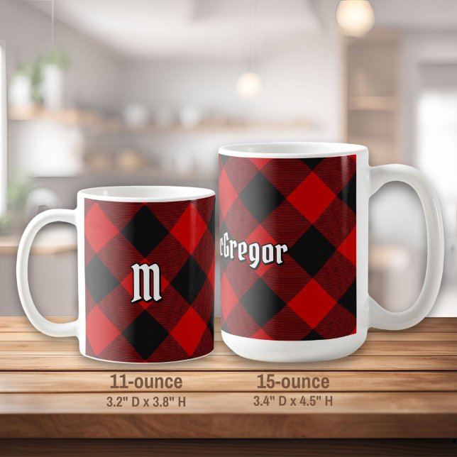 MacGregor Rob Roy Tartan Kaffeetasse (Von Creator hochgeladen)