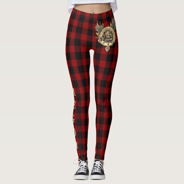 MacGregor Rob Roy Tartan-Leggings Leggings (Vorderseite)