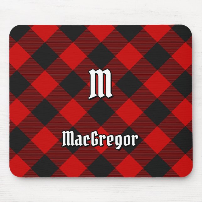 MacGregor Rob Roy Tartan Mouse Pad Mousepad (Vorne)