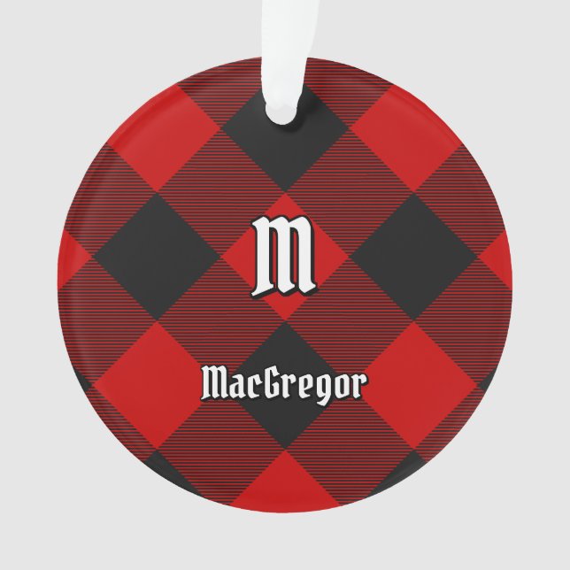 MacGregor Rob Roy Tartan Ornament (Vorderseite)