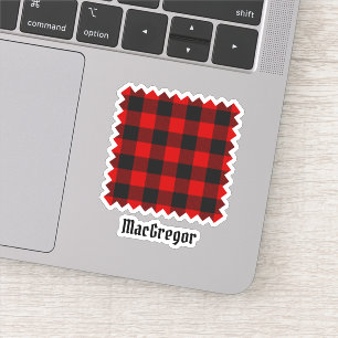 MacGregor Rob Roy Tartan Sticker