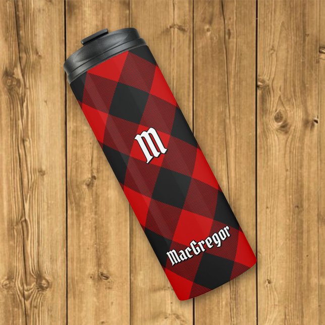 MacGregor Rob Roy Tartan Thermal Tumbler Thermosbecher (Von Creator hochgeladen)