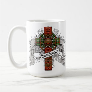 MacGregor Tartan Cross Tasse