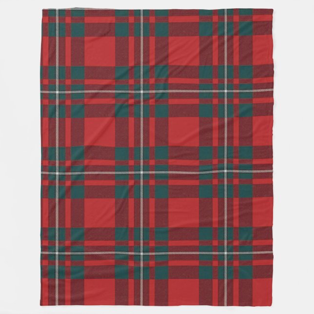MacGregor Tartan-Fleece-Decke Fleecedecke (Vorderseite)