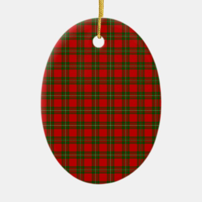 MacGregor Tartan Keramikornament (Vorne)