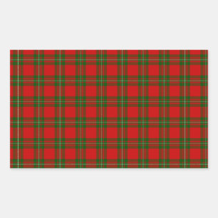 MacGregor Tartan Rechteckiger Aufkleber