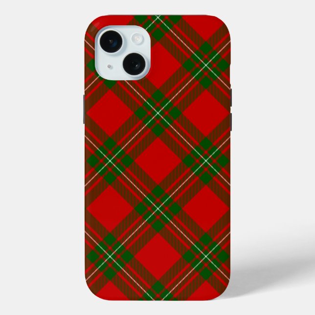 MacGregor Tartan rot kariert Case-Mate iPhone Hülle (Rückseite)