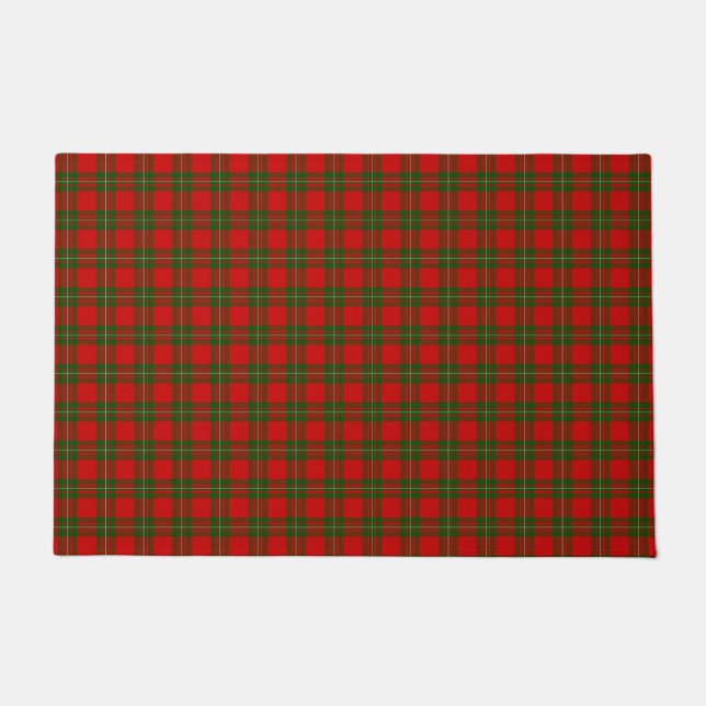 MacGregor Tartan rot kariert Fußmatte (Vorderseite)