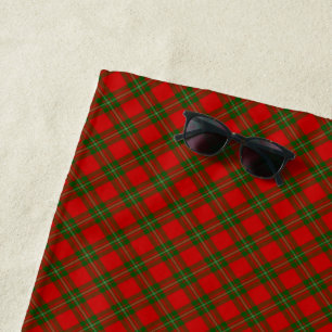 MacGregor Tartan rot kariert Strandtuch