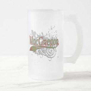 MacGregor Tartan-Schmutz Mattglas Bierglas