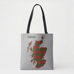 MacGregor Tartan-Schottland-Karte
