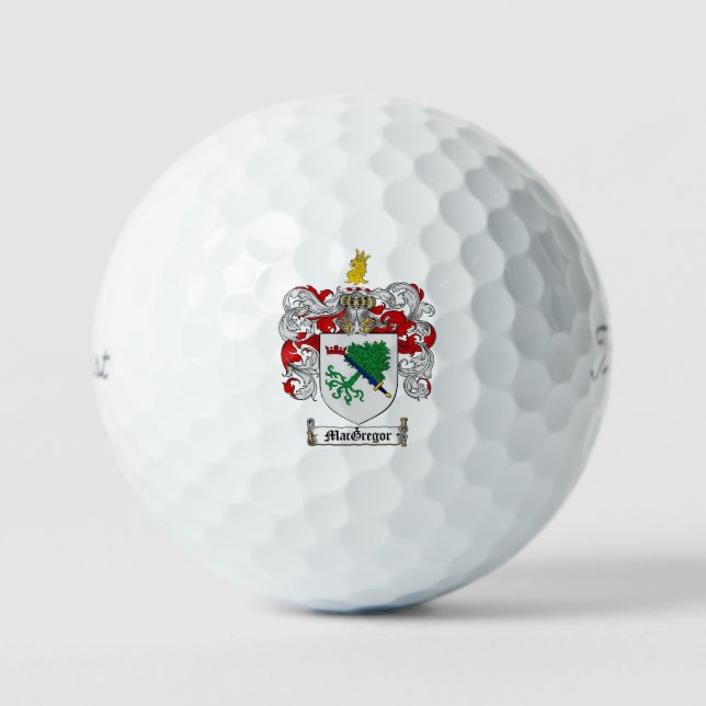 MacGregor-Wappen Golfball (Vorderseite)