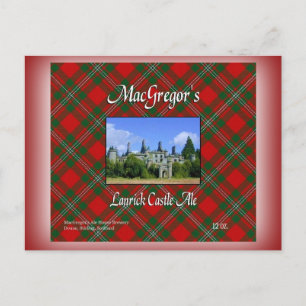 MacGregor's Lanrick Castle Ale Postkarte