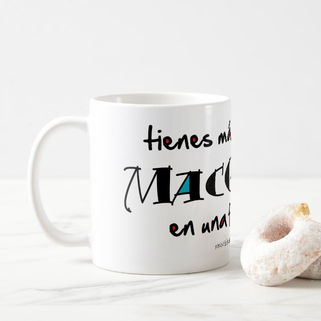 MacGyver en una ferretería Kaffeetasse (Mit Donut)