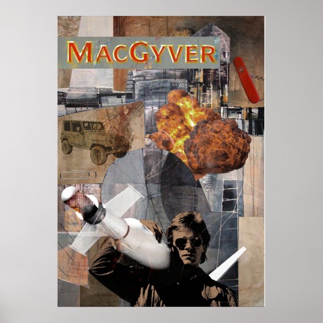 MacGyver Poster (Vorne)