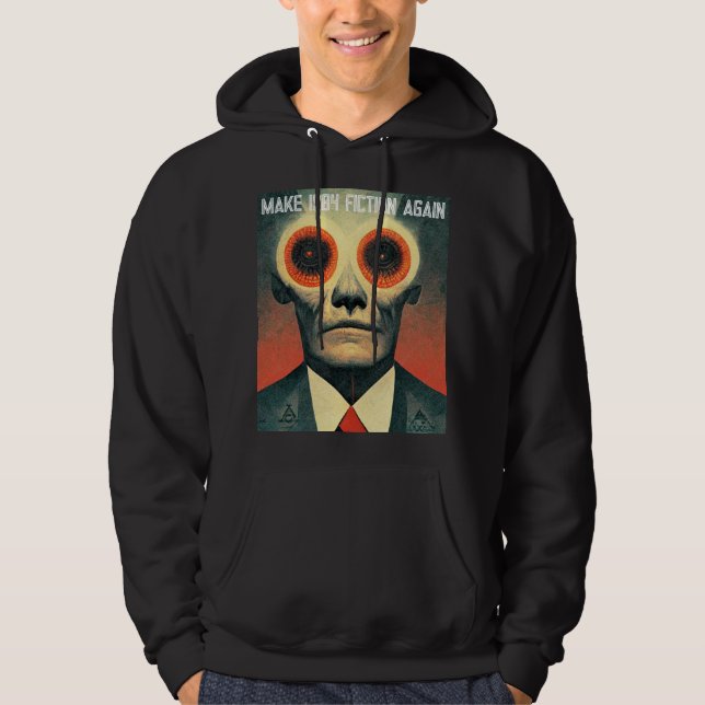 Mach 1984 wieder Fiktion Pullover Hoodie (Vorderseite)