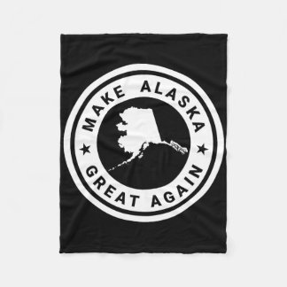 Mach Alaska wieder großartig Lustig Einzigartig Tr Fleecedecke