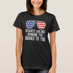 Mach Amerika Florida DeSantis 2024 Wahl Vintage T-Shirt
