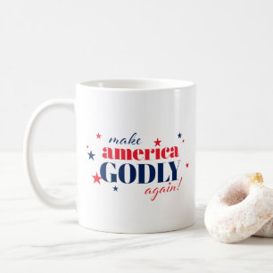 Mach Amerika wieder fromm Patriotisch Kaffeetasse