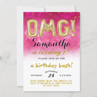MACH! Birthday Confetti Einladung