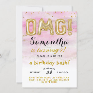 MACH! Birthday Confetti Einladung