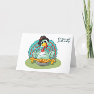 Mach deine dicke Hose fertig! Dankeskarte