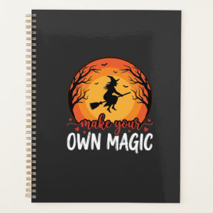 Mach deine eigene magische Hexen-Halloween-Gestalt Planer