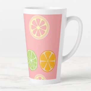 Mach deine Küche glücklich Zitrusfrüchte Muster Ta Milchtasse