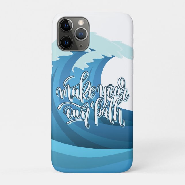 Mach deinen eigenen Weg Case-Mate iPhone Hülle (Rückseite)