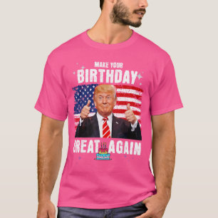 Mach deinen Geburtstag wieder großartig Rumpf-Fan- T-Shirt
