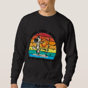 Mach deinen Stempel und sieh, wohin dich der Punkt Sweatshirt