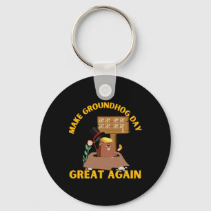 Mach den Groundhog Day wieder großartig Lustiger G Schlüsselanhänger