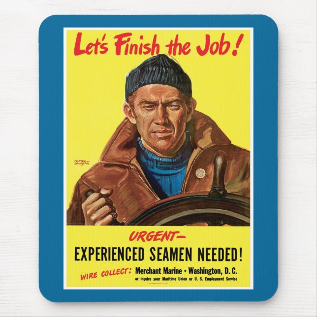 Mach den Job fertig! Mousepad (Vorne)