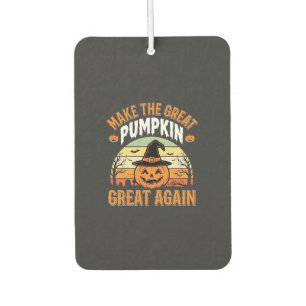 Mach den Kürbis wieder groß Halloween-Design_1 Autolufterfrischer