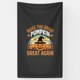Mach den Kürbis wieder groß Halloween-Design_1 Banner