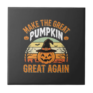 Mach den Kürbis wieder groß Halloween-Design_1 Fliese