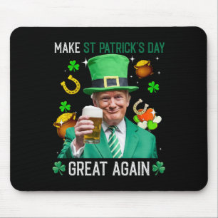 Mach den St. Patrick's Day wieder groß Irischer Le Mousepad