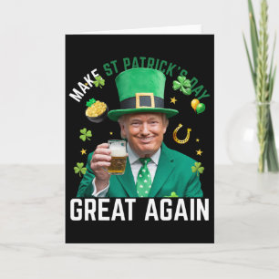 Mach den St. Patrick's Day wieder großartig Irisch Karte