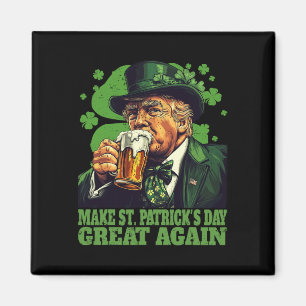 Mach den St. Patrick's Day wieder großartig Shamro Magnet