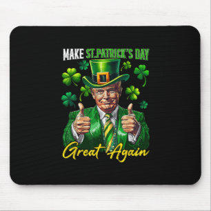 Mach den St. Patrick's Day wieder großartig Shamro Mousepad