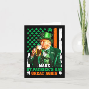 Mach den St. Patrick's Day wieder großartig, USA-F Karte