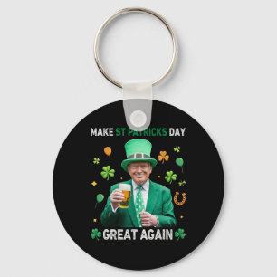 Mach den St. Patricks-Tag wieder groß, irischer Le Schlüsselanhänger