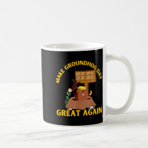 Mach den Tag des Murmeltiers wieder großartig Lust Kaffeetasse