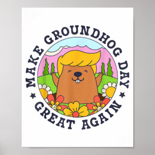 Mach den Tag des Murmeltiers wieder großartig Lust Poster