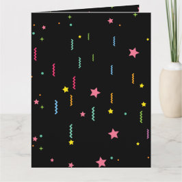 Mach den Tag zu! Personalisiert Confetti Birthday Karte