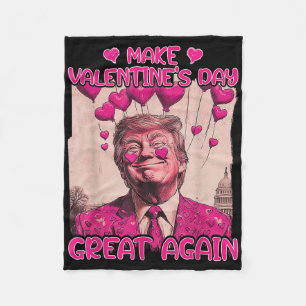Mach den Valentinstag wieder großartig, lustiger T Fleecedecke