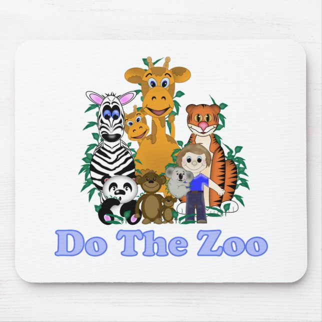 Mach den Zoo Mousepad (Vorne)