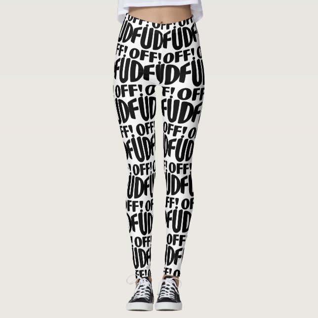 Mach dich lustig! Leggings (Vorderseite)