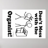 Mach dich nicht mit dem Organisten ab